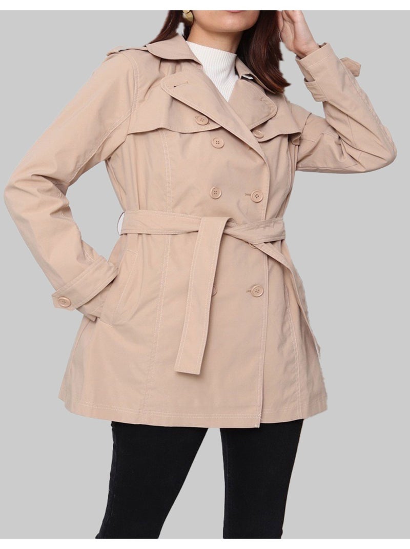 Imperméable Kebello Beige - Kiabi