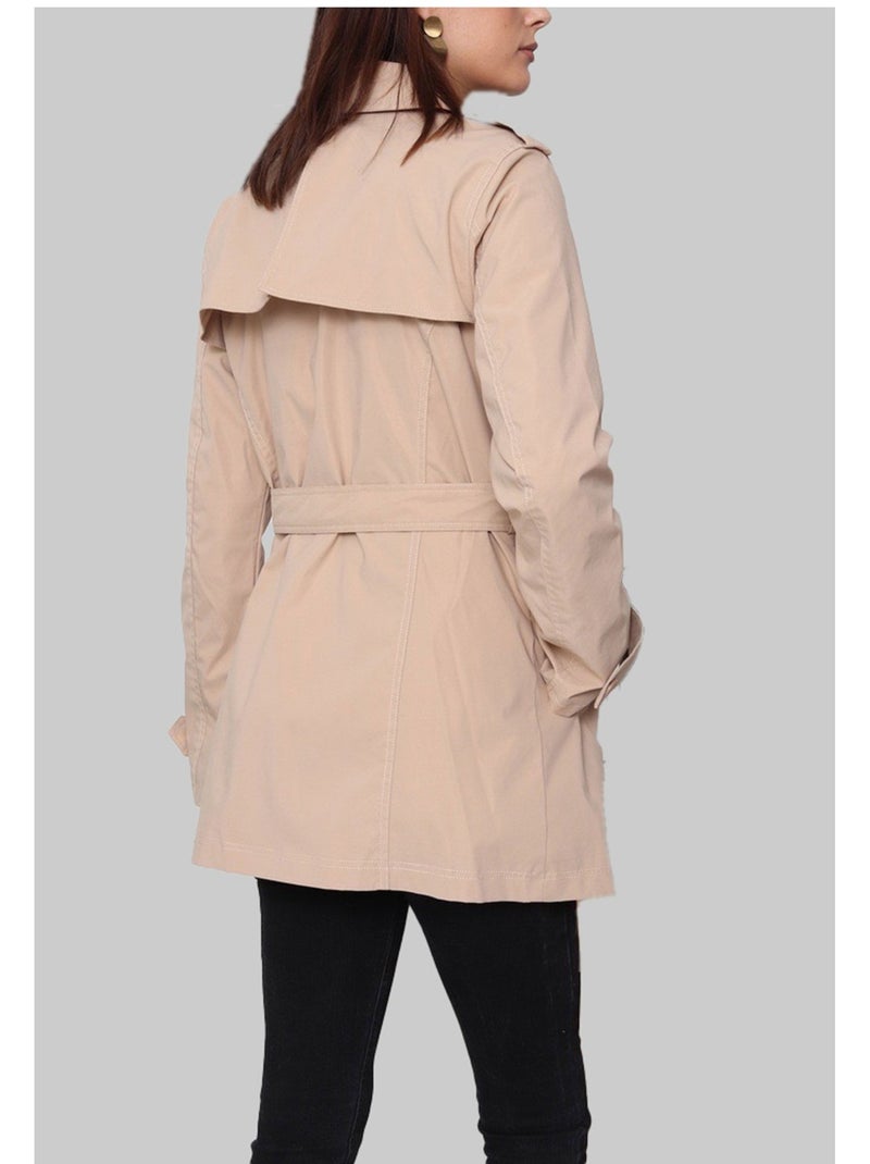 Imperméable Kebello Beige - Kiabi