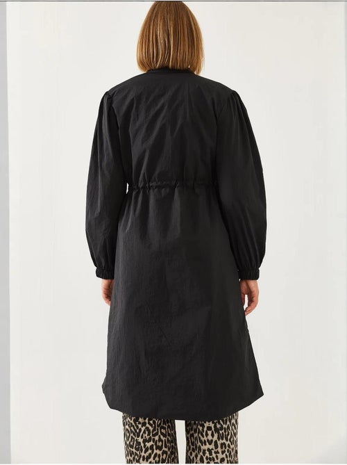 Imperméable long à taille élastique bianco lucci - Kiabi