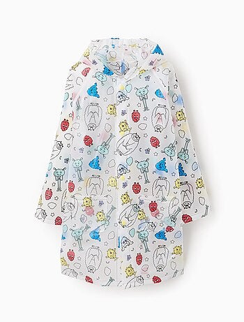 Imperméable Longue avec Capuche