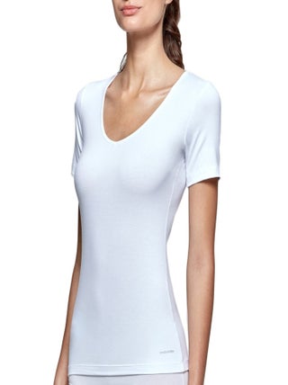Impetus - T-shirt col V tricot de peau innovation régulateur de température