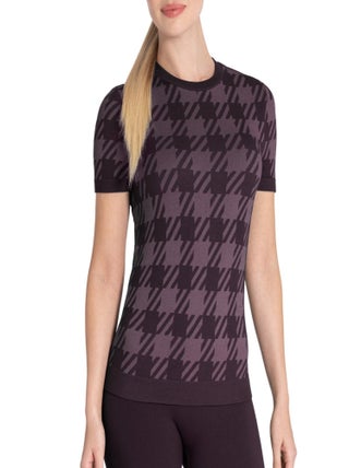 Impetus Active - T-shirt imprimé pied de poule Athleisure