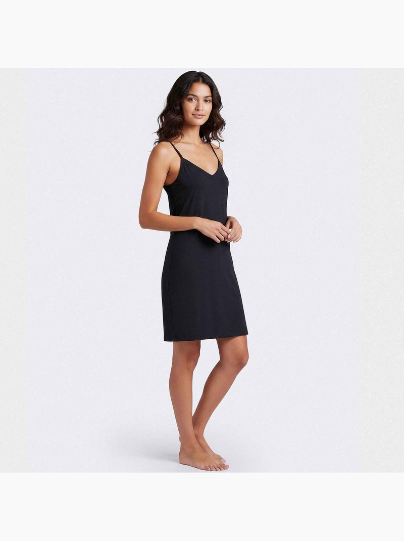 Impetus | Chemise de nuit femme Lyocell confortable respirante Bleu marine - Kiabi