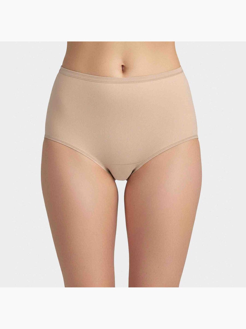 Impetus | Culotte dailys taille haute Lyocell pertes quotidiennes Beige - Kiabi