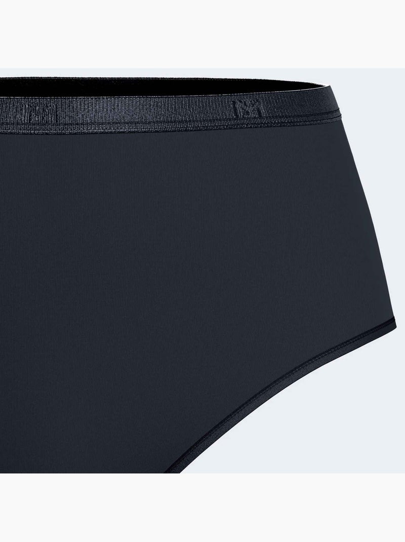Impetus | Culotte haute femme Lyocell seconde peau sans couture Bleu marine - Kiabi