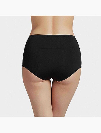 Impetus | Culotte menstruelle nuit taille haute absorbante coton