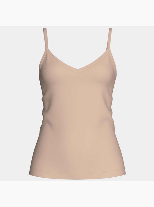 Impetus | Débardeur femme Lyocell col V confortable respirant - Kiabi Impetus | Débardeur femme Lyocell col V confortable respirant - Kiabi