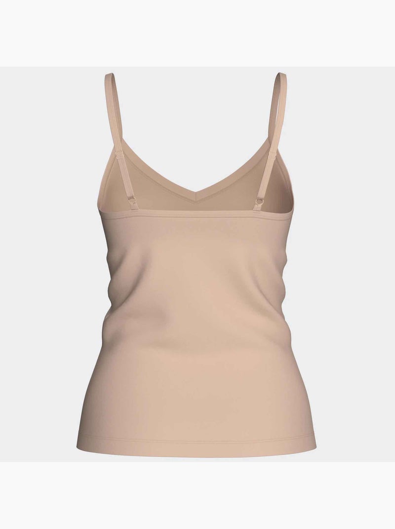 Impetus | Débardeur femme Lyocell col V confortable respirant Beige - Kiabi