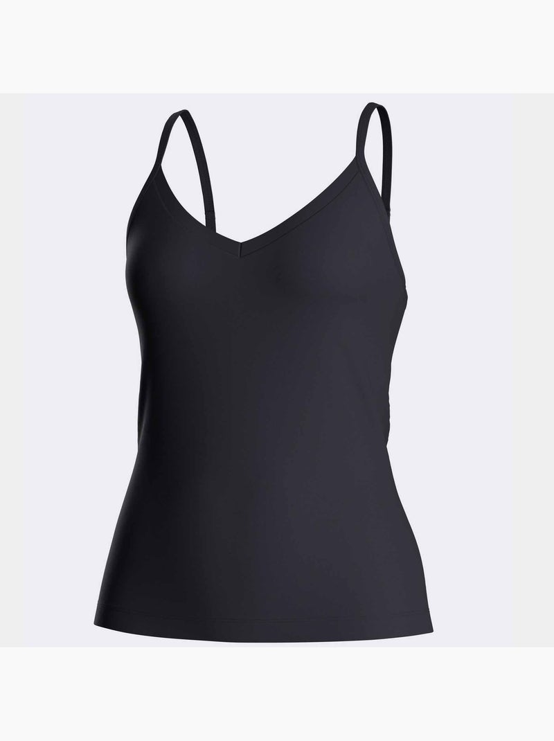 Impetus | Débardeur femme Lyocell col V confortable respirant Bleu marine - Kiabi
