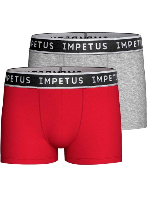 Impetus | Lot de 2 boxers garçon coton confortable respirant - Kiabi Impetus | Lot de 2 boxers garçon coton confortable respirant - Kiabi
