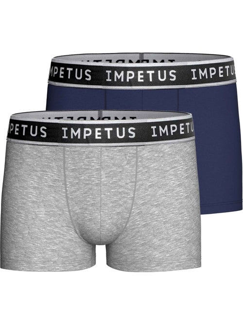Impetus | Lot de 2 boxers garçon coton confortable respirant - Kiabi Impetus | Lot de 2 boxers garçon coton confortable respirant - Kiabi