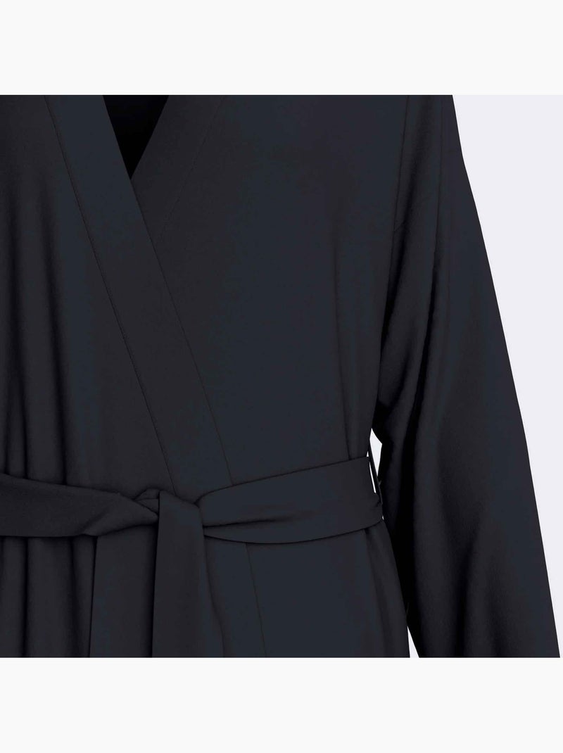 Impetus | Peignoir femme Lyocell kimono confortable respirant Bleu - Kiabi