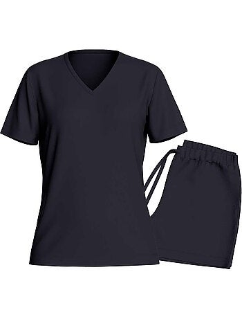 Impetus | Pyjama femme Lyocell manches courtes confortable respirant