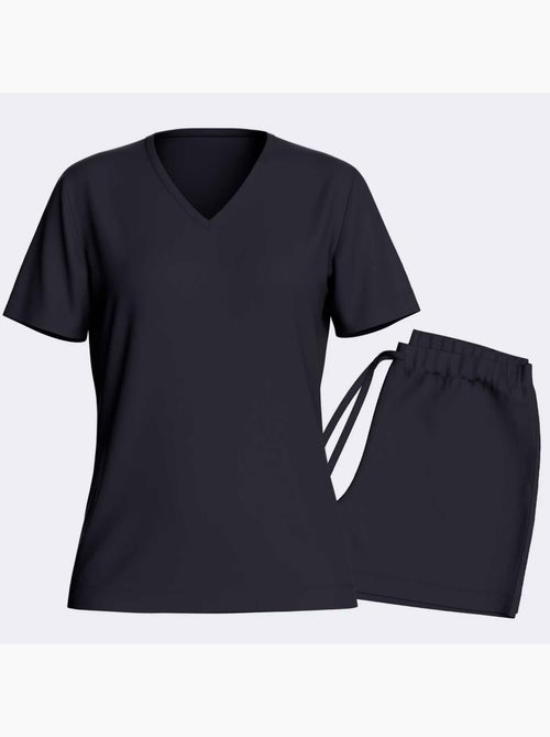 Impetus | Pyjama femme Lyocell manches courtes confortable respirant - Kiabi Impetus | Pyjama femme Lyocell manches courtes confortable respirant - Kiabi