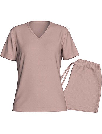 Impetus | Pyjama femme Lyocell manches courtes confortable respirant