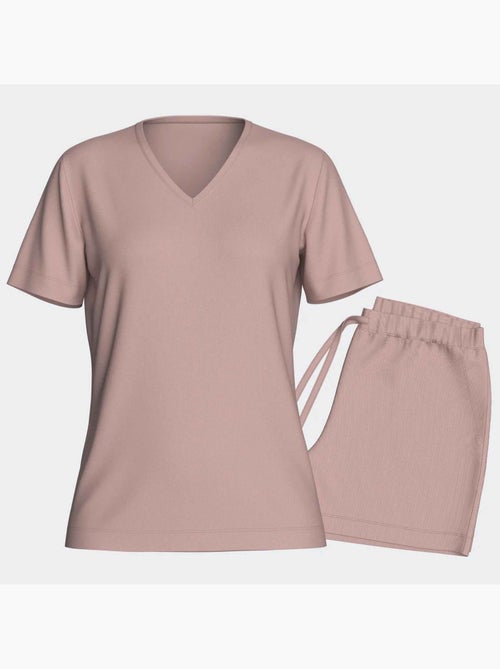Impetus | Pyjama femme Lyocell manches courtes confortable respirant - Kiabi