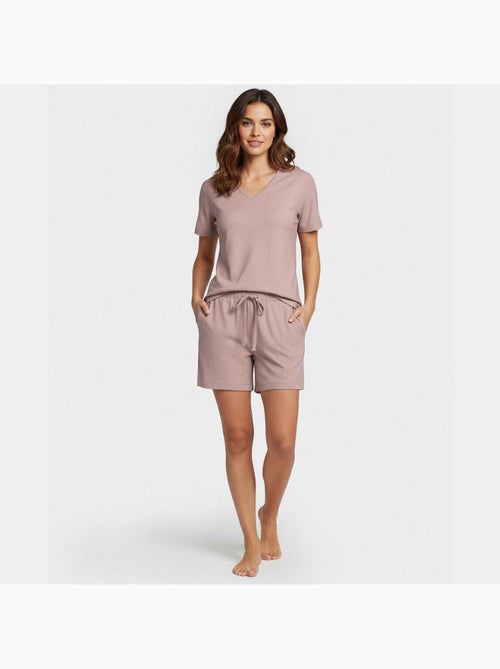 Impetus | Pyjama femme Lyocell manches courtes confortable respirant - Kiabi