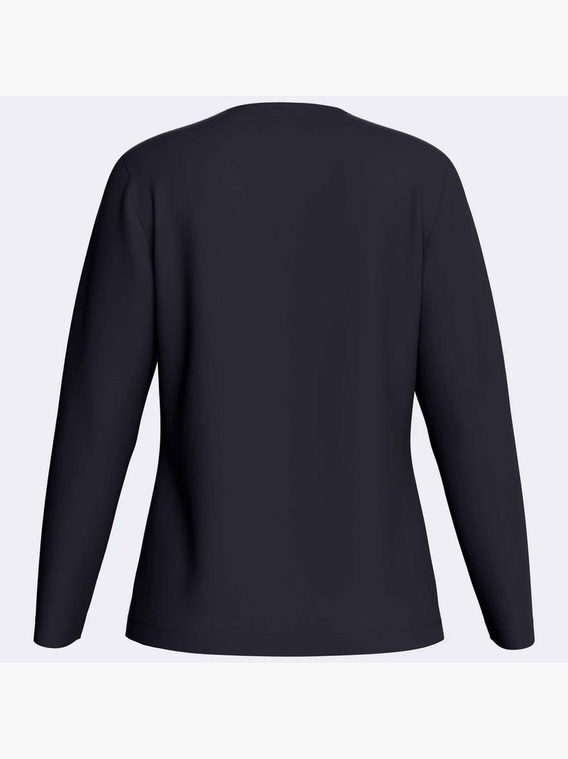 Impetus | Pyjama femme manches longues Lyocell confortable respirant Bleu marine - Kiabi