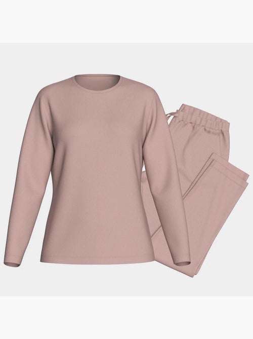 Impetus | Pyjama femme manches longues Lyocell confortable respirant - Kiabi Impetus | Pyjama femme manches longues Lyocell confortable respirant - Kiabi