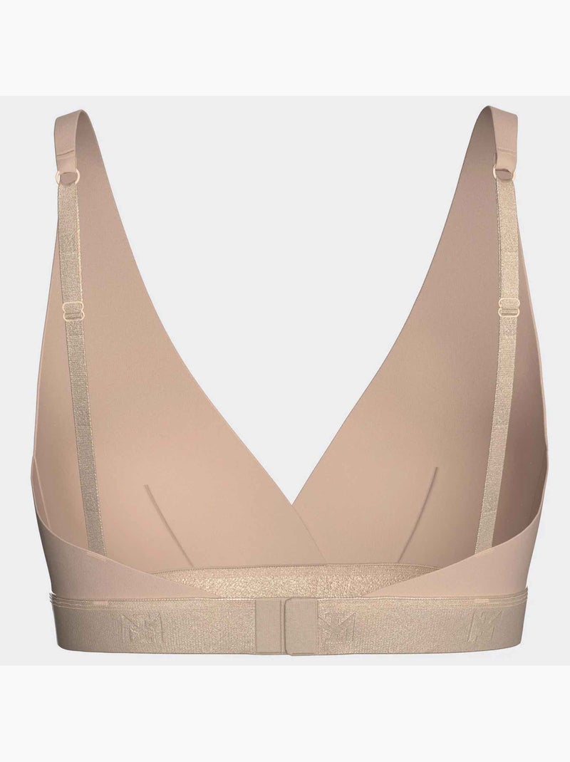 Impetus | Soutien-gorge triangulaire femme Lyocell sans armature seconde peau Beige - Kiabi