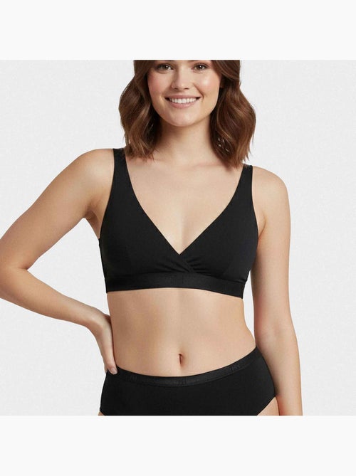 Impetus | Soutien-gorge triangulaire femme Lyocell sans armature seconde peau - Kiabi Impetus | Soutien-gorge triangulaire femme Lyocell sans armature seconde peau - Kiabi