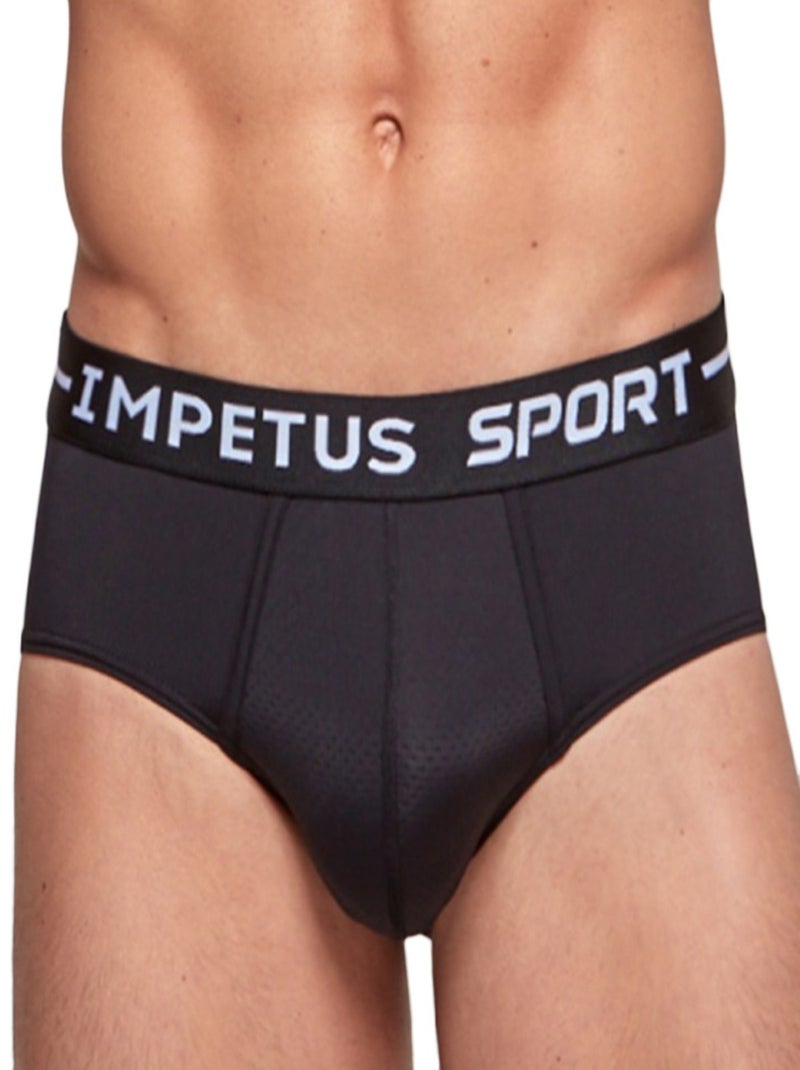 Impetus Sport - Slip sport anti-transpiration Ergonomic Noir - Kiabi