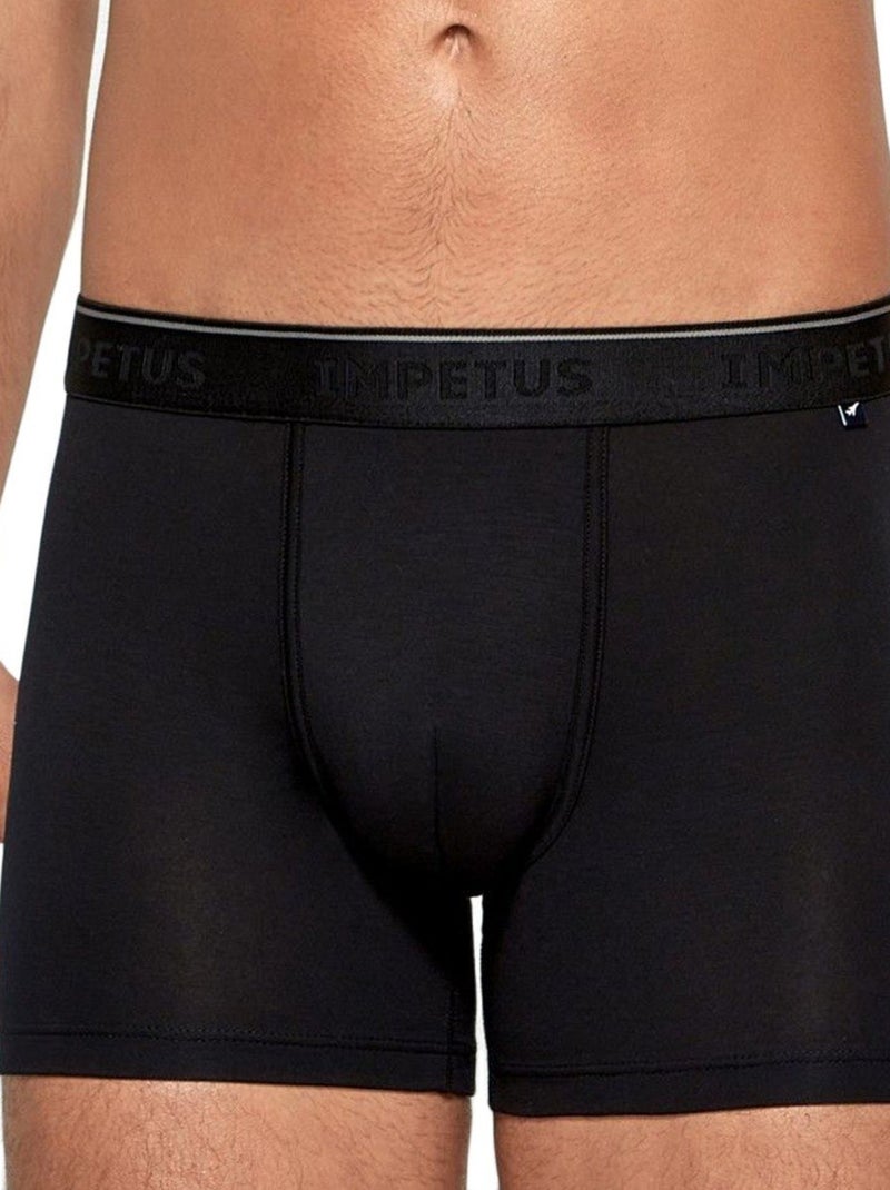Impetus Travel - Boxer en fibre lyocell Travel Noir - Kiabi