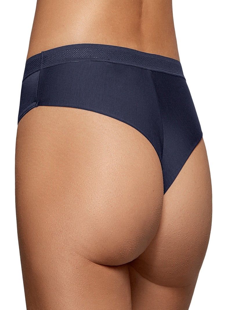 Impetus Travel Woman - String brésilien en lyocell Soft premium Travel Bleu - Kiabi