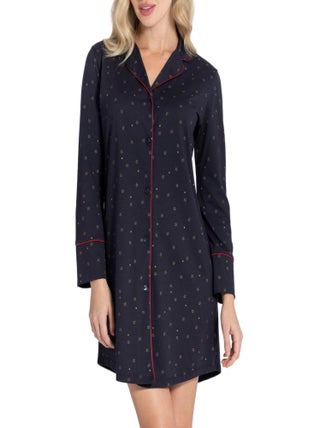Impetus Woman - Chemise de nuit courte femme style chemise Masae