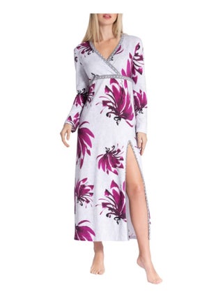 Impetus Woman - Chemise de nuit longue à imprimé floral Misaki