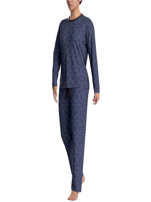 Impetus Woman - Ensemble pyjama long Lune - Kiabi