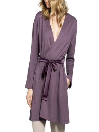 Impetus Woman - Kimono fin manches longues et ceinture satinée Essence