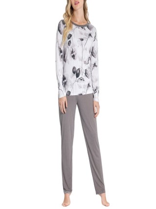 Impetus Woman - Pyjama long en modal à motif floraux Ayaka