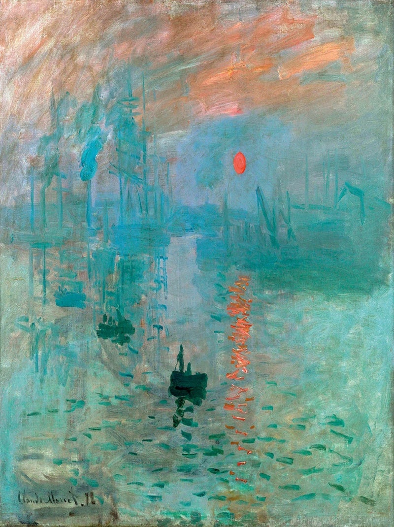 Impression soleil levant de Monet N/A - Kiabi