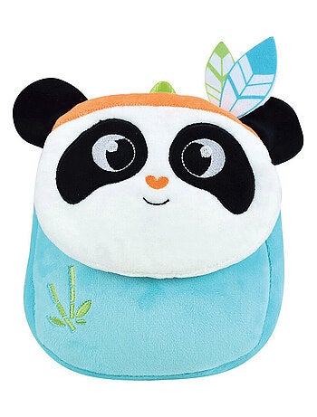 Indian Panda sac à dos en Peluche 3D -Hauteur 23 cm