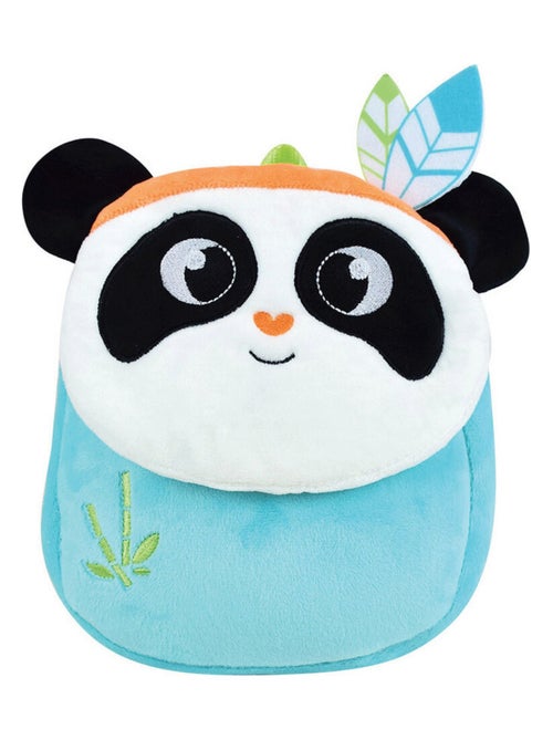 Indian Panda sac à dos en Peluche 3D -Hauteur 23 cm - Kiabi