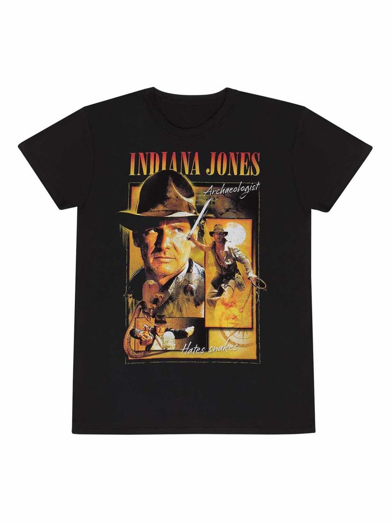 Indiana Jones - T-shirt HOMAGE Noir - Kiabi