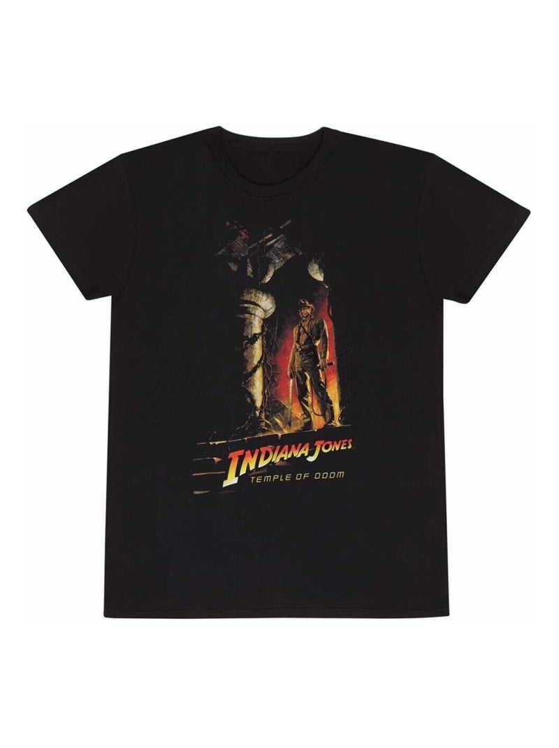 Indiana Jones - T-shirt TEMPLE OF DOOM Noir - Kiabi