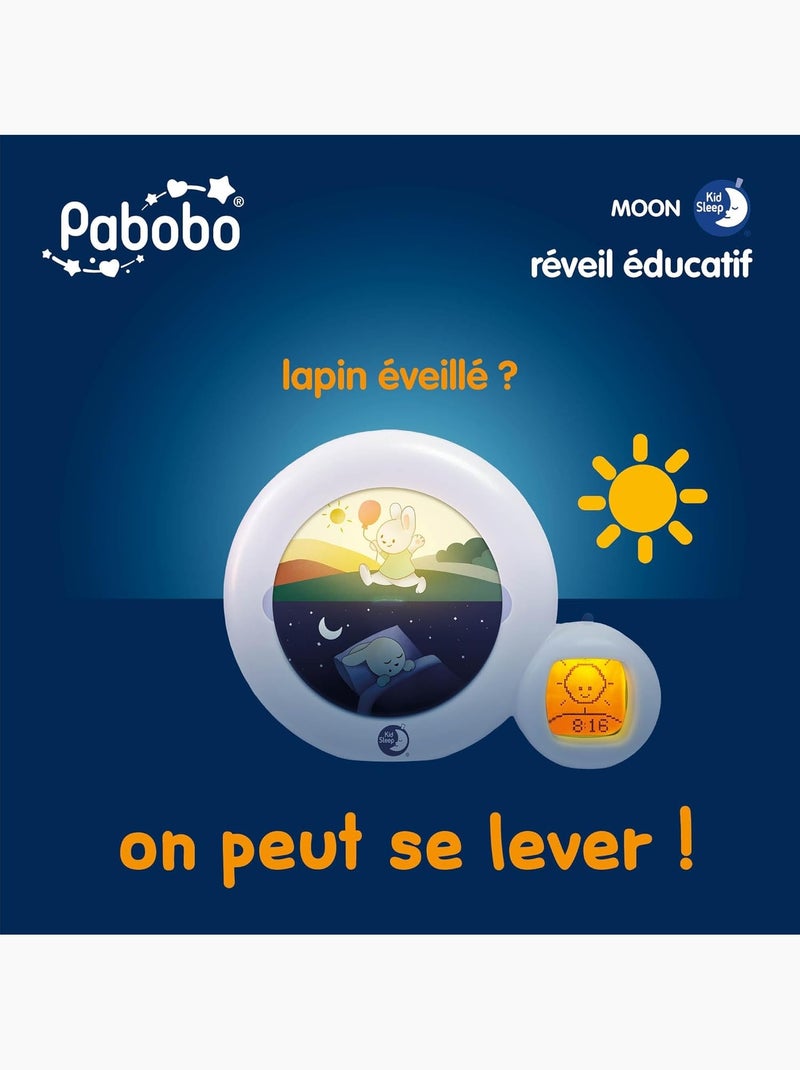 Indicateur de réveil Kid'Sleep Moon Blanc - Kiabi