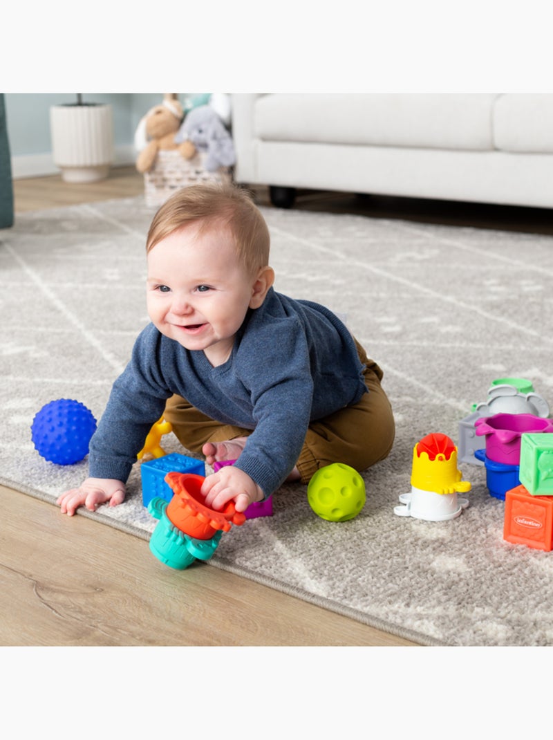 Infantino - coffret sensoriel Multicolore - Kiabi