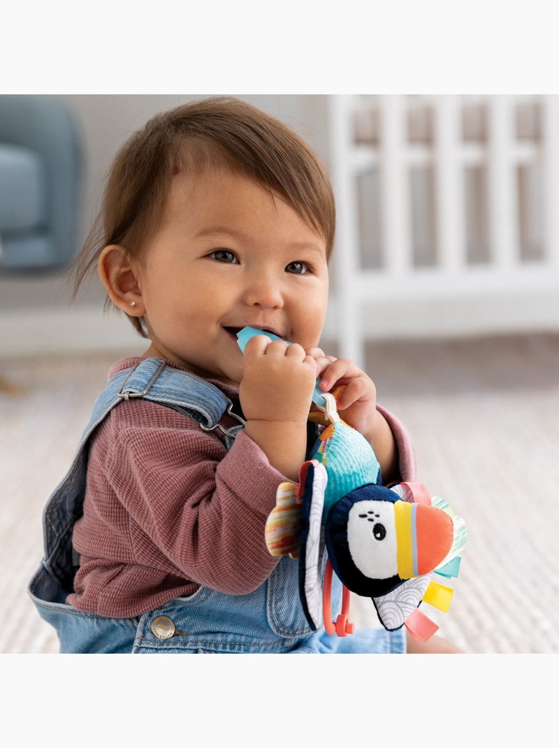 Infantino - Doudou dentition Multicolore - Kiabi