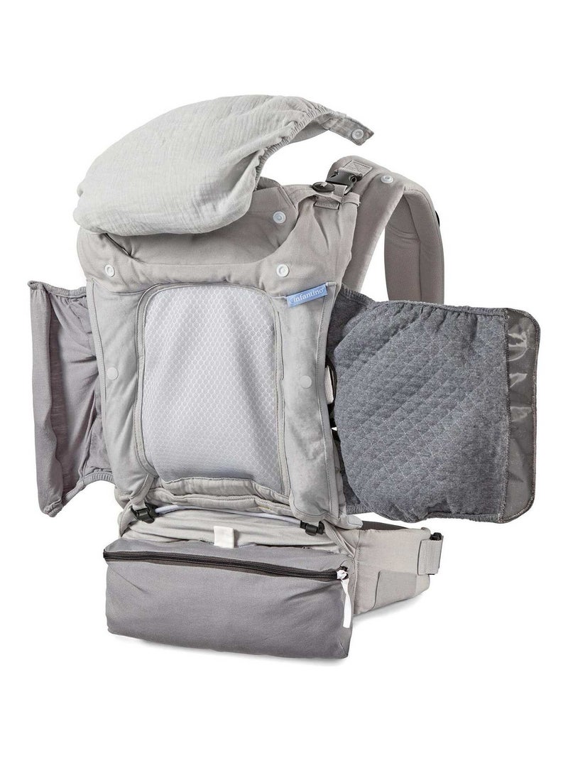 Infantino - Porte bébé Gris - Kiabi