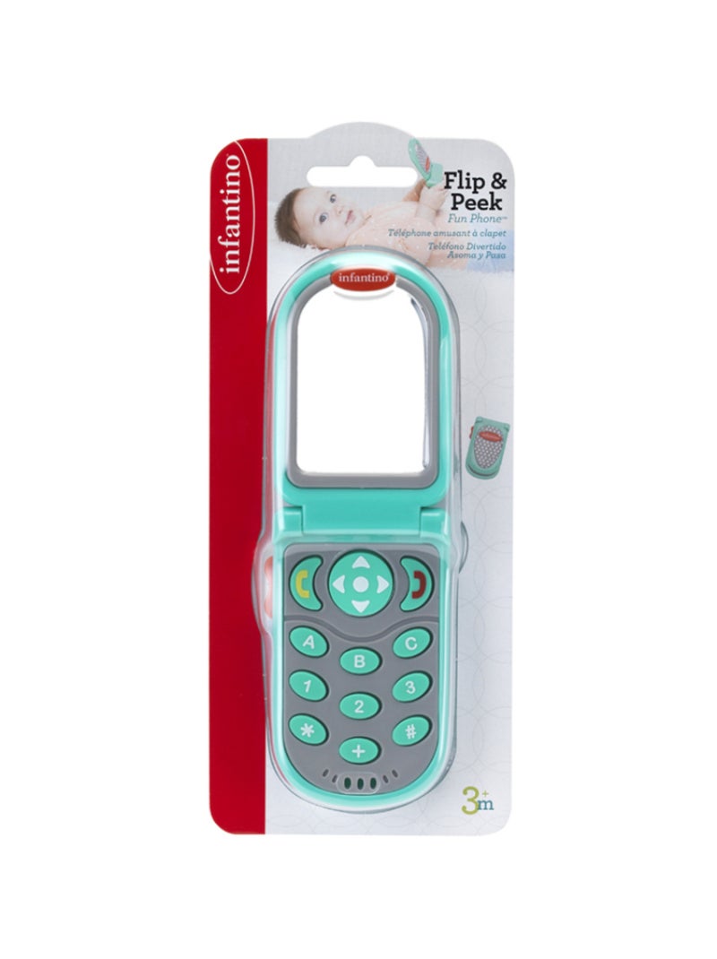 Infantino - Téléphone bébé Vert - Kiabi