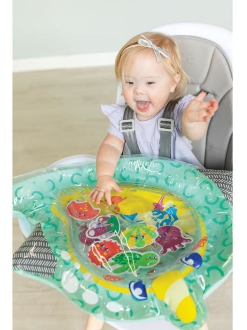 Infantino tapis à eau découverte sensorielle licorne des mers - 71 x 48 cm Vert - Kiabi