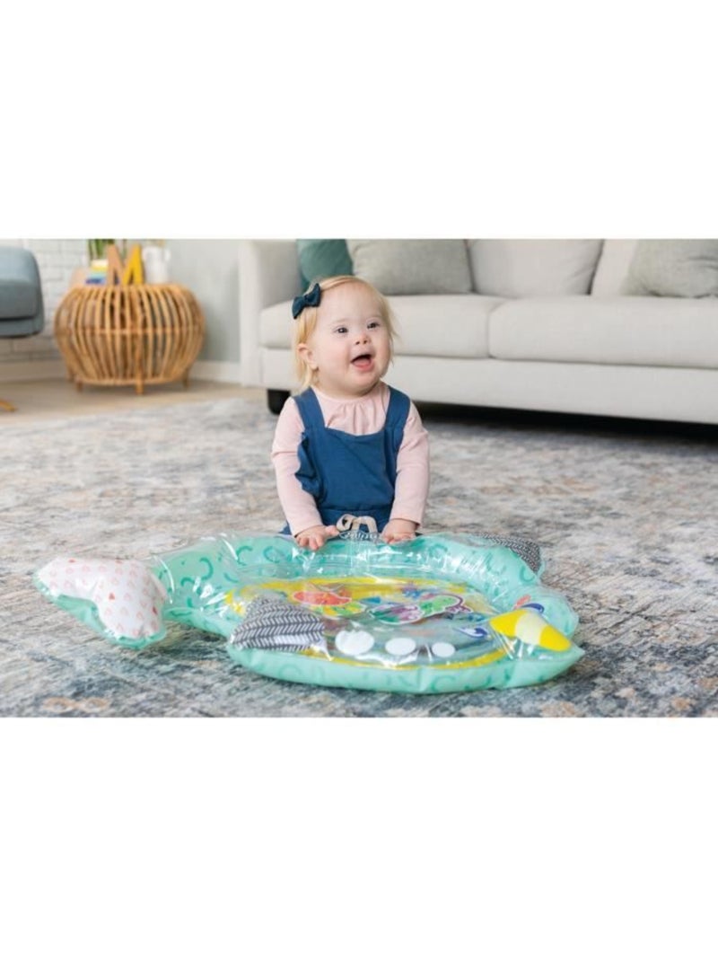 Infantino tapis à eau découverte sensorielle licorne des mers - 71 x 48 cm Vert - Kiabi