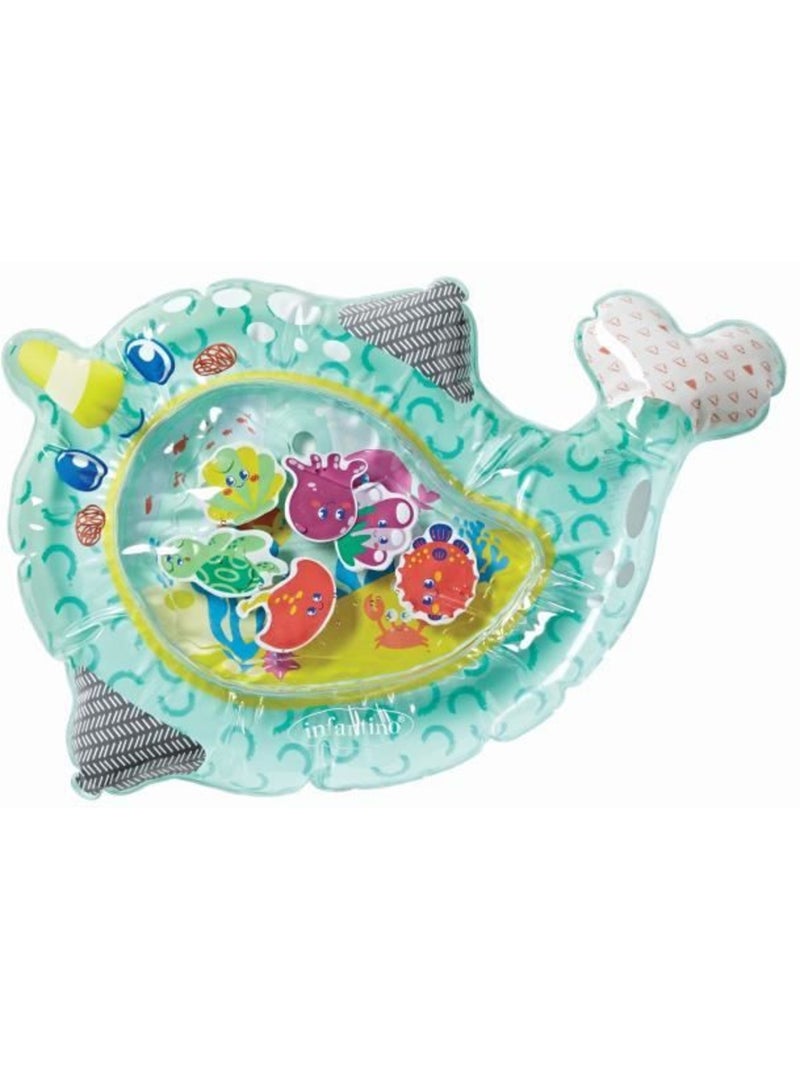 Infantino tapis à eau découverte sensorielle licorne des mers - 71 x 48 cm Vert - Kiabi