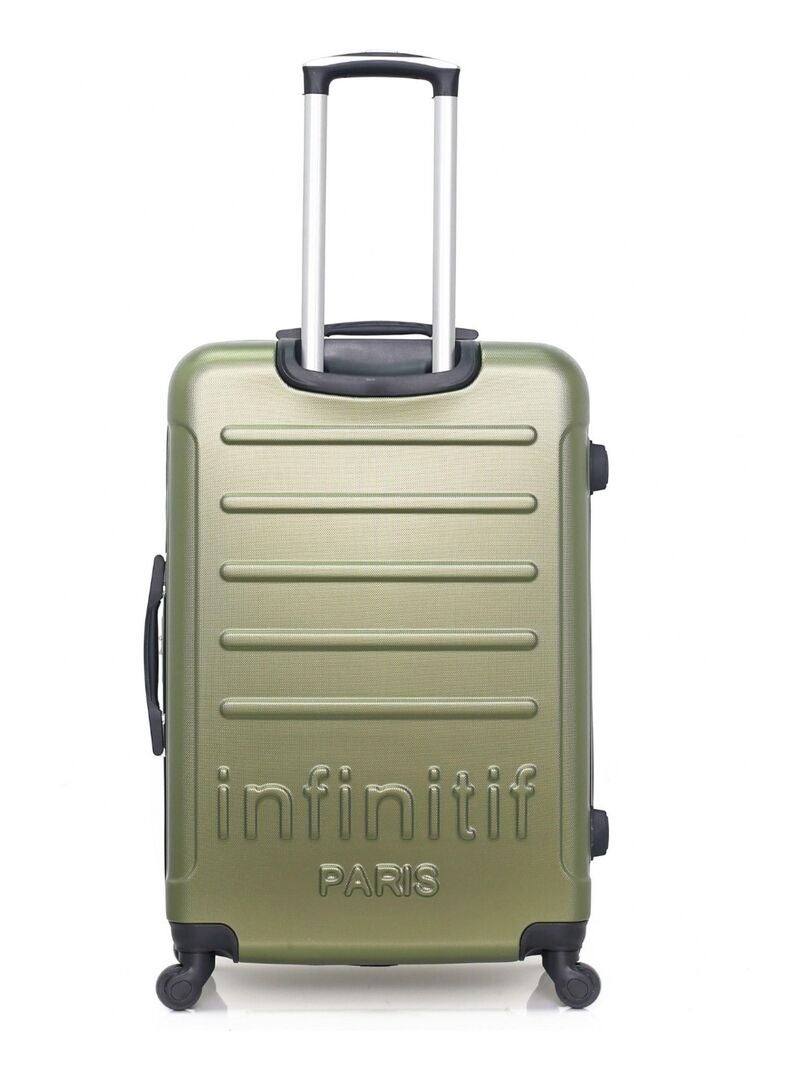 Infinitif Valise Cabine Abs Horten E Cm Vert Kaki Kiabi