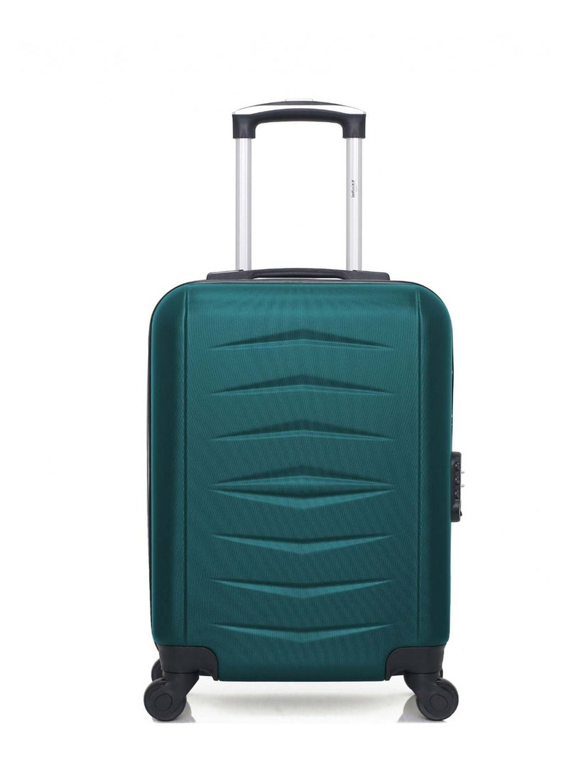 INFINITIF - Valise Cabine XXS OVIEDO 46 cm 4 Roues Bleu canard - Kiabi