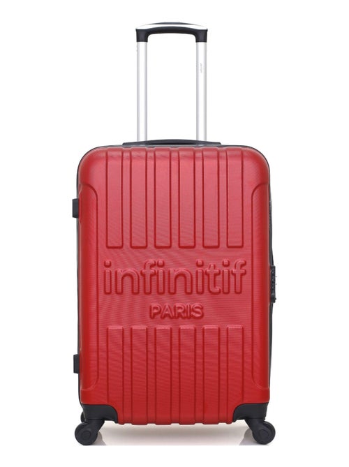 INFINITIF - Valise Weekend ABS LUTON 4 Roues 65 cm - Kiabi