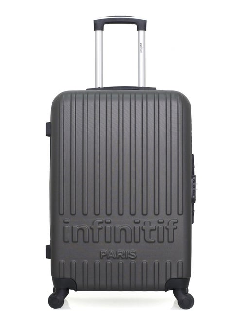 INFINITIF - Valise Weekend ABS ROMNY 4 Roues 65 cm - Kiabi